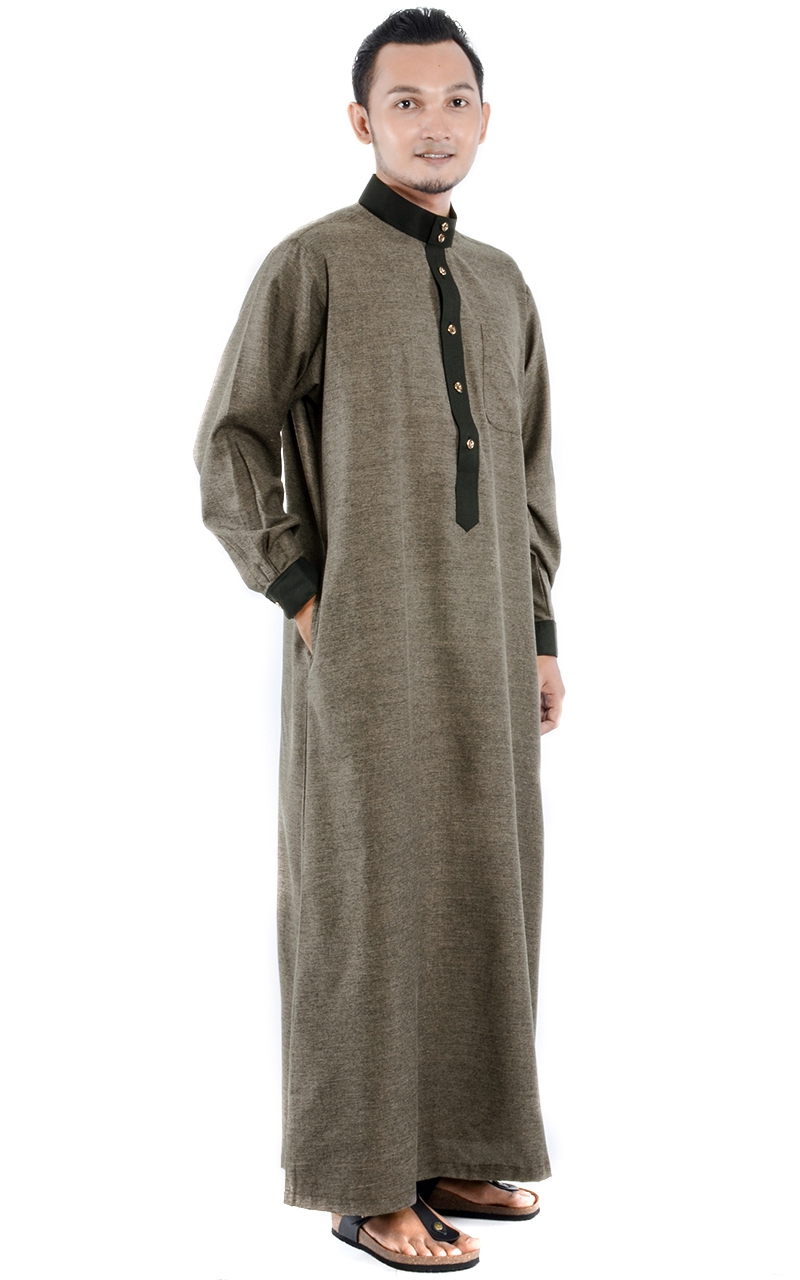  JUBAH LELAKI  RAKIF BROWN Jubah  Arabic Robe Men