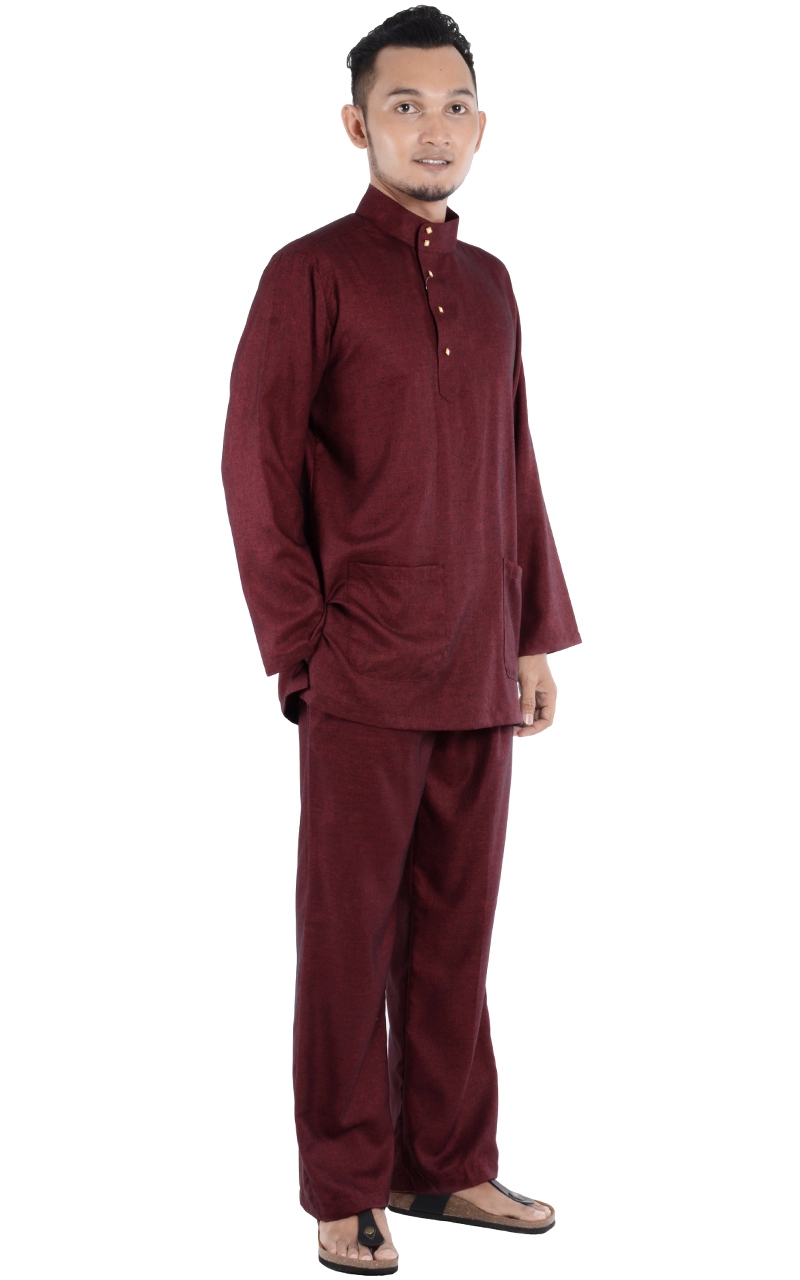  Baju  Melayu  Warna Maroon Model Baju  Couple Warna Merah  