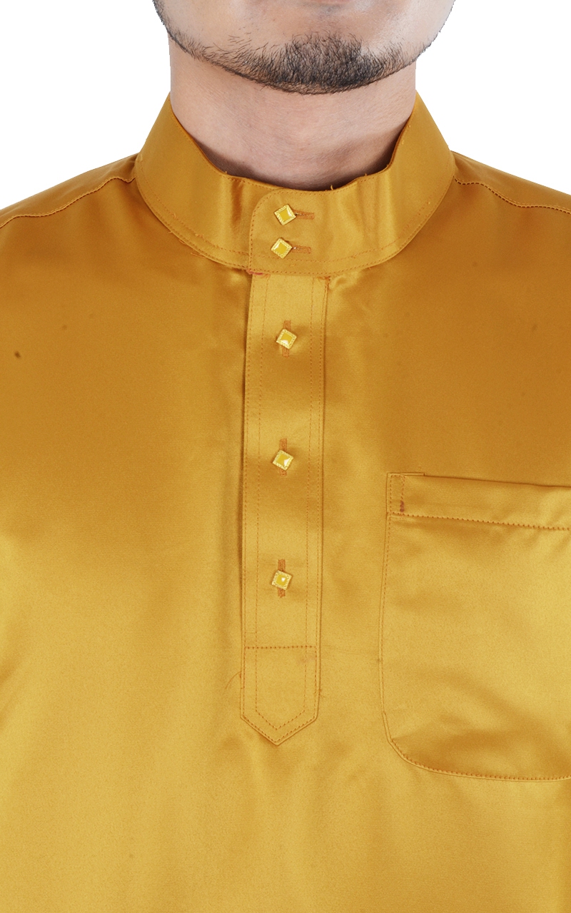 BAJU MELAYU AARIF - GOLD - Baju Melayu - Men