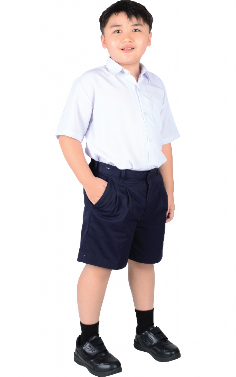School Pull Up Short Trousers | Boys Eco School Shorts | Grey Shorts |  County Sports and Schoolwear