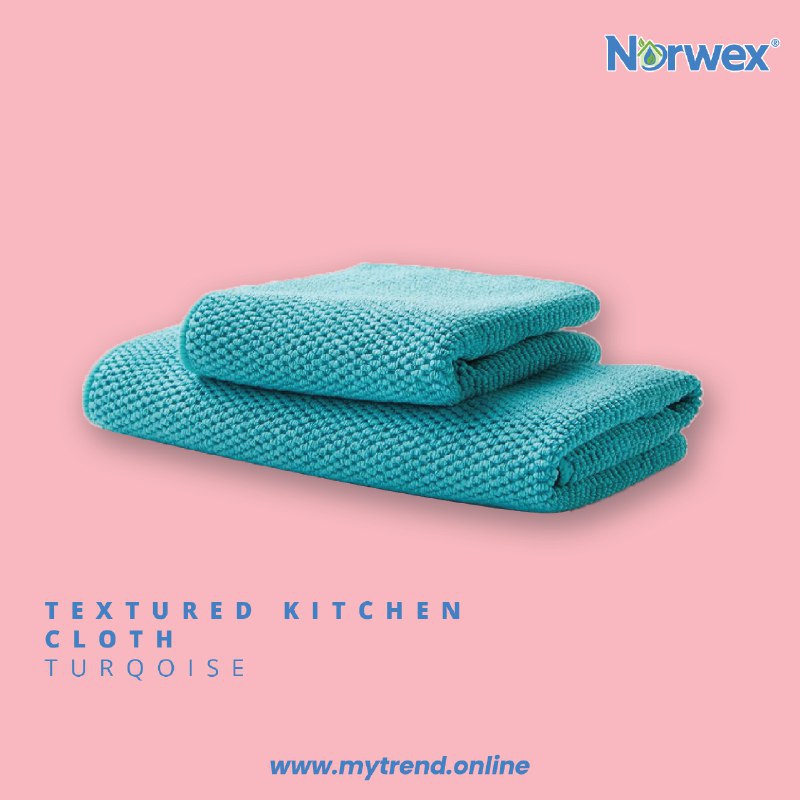 Norwex Textured Kitchen Towel - Turquoise
