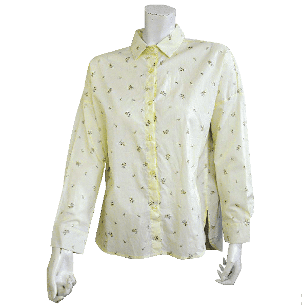 CALESTINA FRONT BUTTON SHIRT SOFT YELLOW