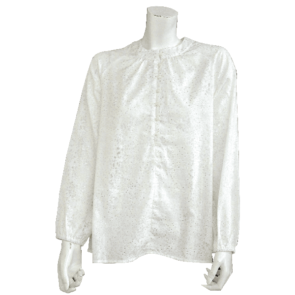 AVARIELLA FRONT BUTTON SHIRT -  WHITE