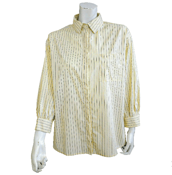 BRIGITTA FRONT BUTTON SHIRT - CREAM